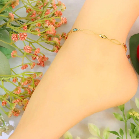 "New Beautiful Design Anklet for Women/Girls, Gift, A607 - Picture 7 of 10